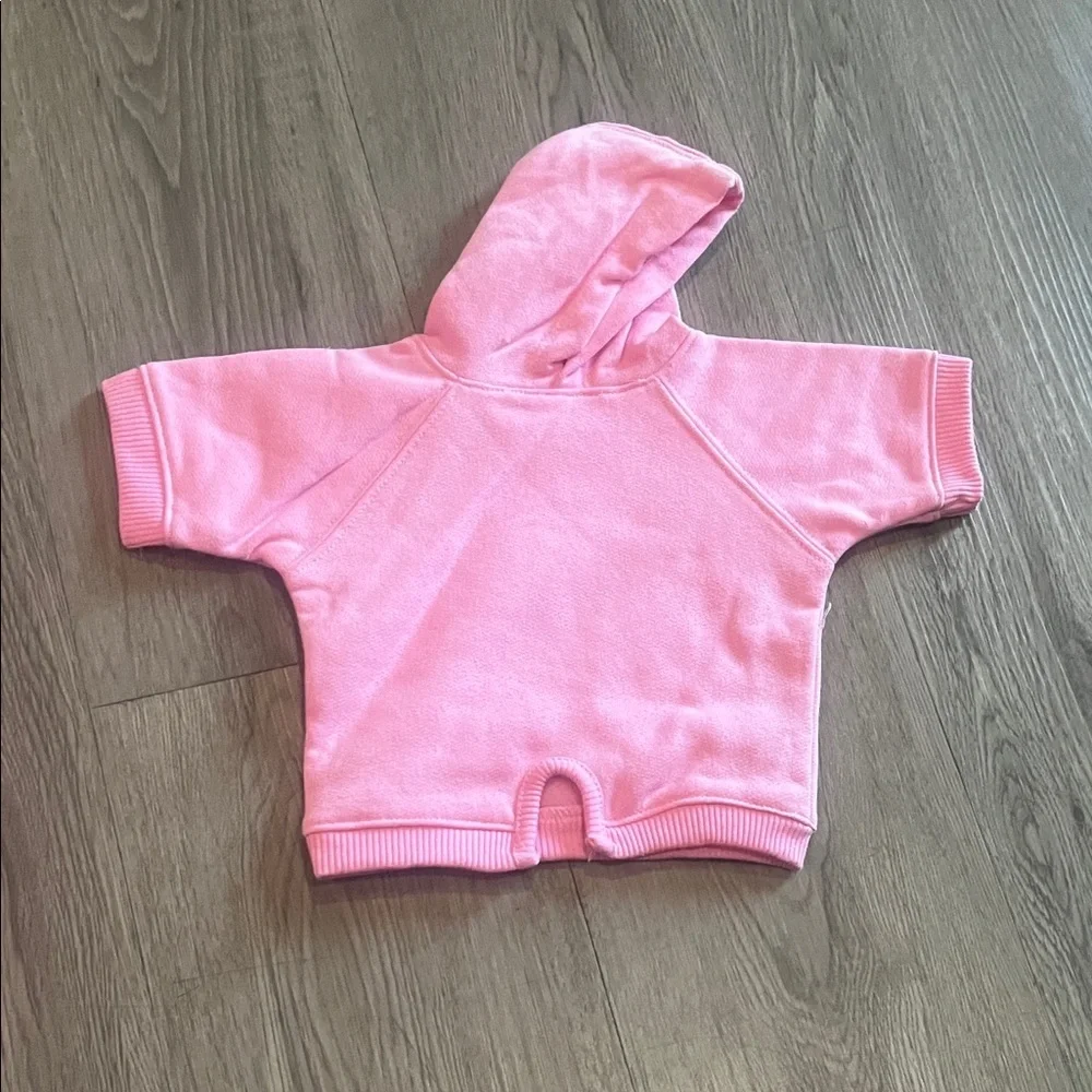 Pink doggy hoodie to decorate for you Furry baby